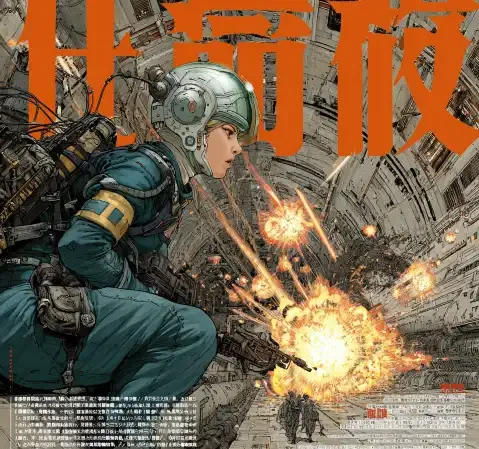 漫画社首屏主视觉，展示多种漫画题材与阅读场景