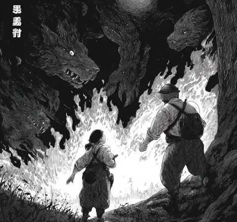 桌面浏览器阅读漫画的场景示意